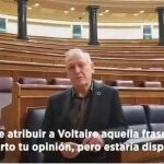 El diputado de Unidas Podemos, Roberto Uriarte, es el impulsor de una iniciativa en el Congreso por la convivencia