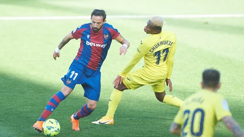 José Luis Morales con el Levante.
