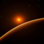 Impresión artística del exoplaneta LH 1140b.