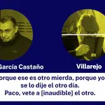 Grabación de Villarejo y Castaño
