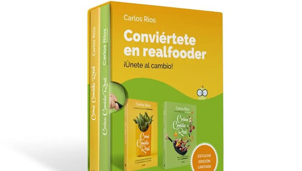 Estuche 'Conviértete en Real Fooder' de Carlos Ríos.
