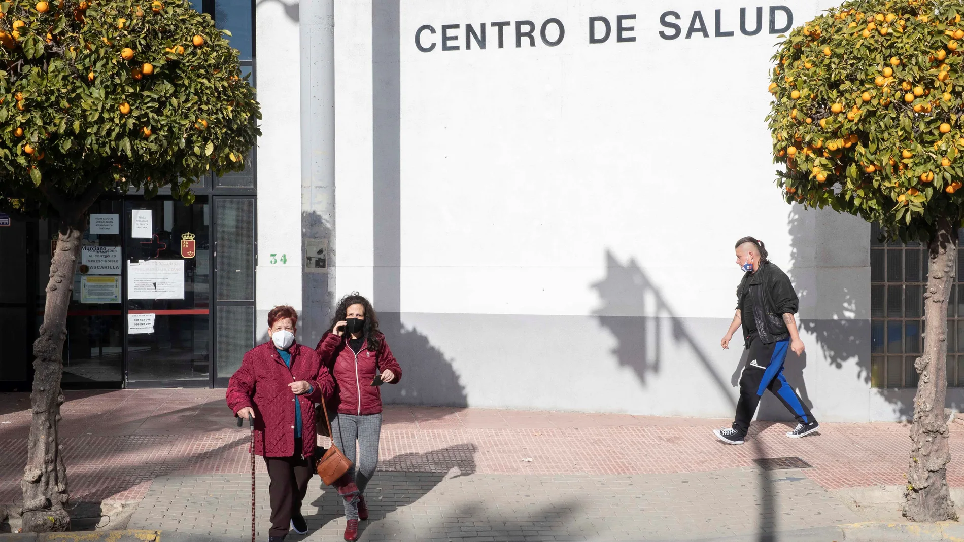 Más del 95 % de los centros de salud de la Región de Murcia, en nivel amarillo