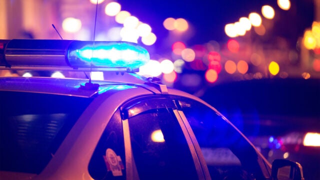 Un coche de policía en Florida
