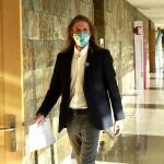 Pablo Fernández, portavoz de Podemos en las Cortes, presenta las enmiendas a los presupuestos de la Comunidad
