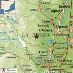 Terremoto registrado este sábado en ValenciaINSTITUTO GEOGRÁFICO NACIONAL09/01/2021
