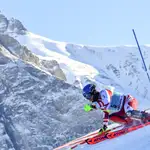  Marco Schwarz gana su primera Copa Mundial de Slalom en Adelboden