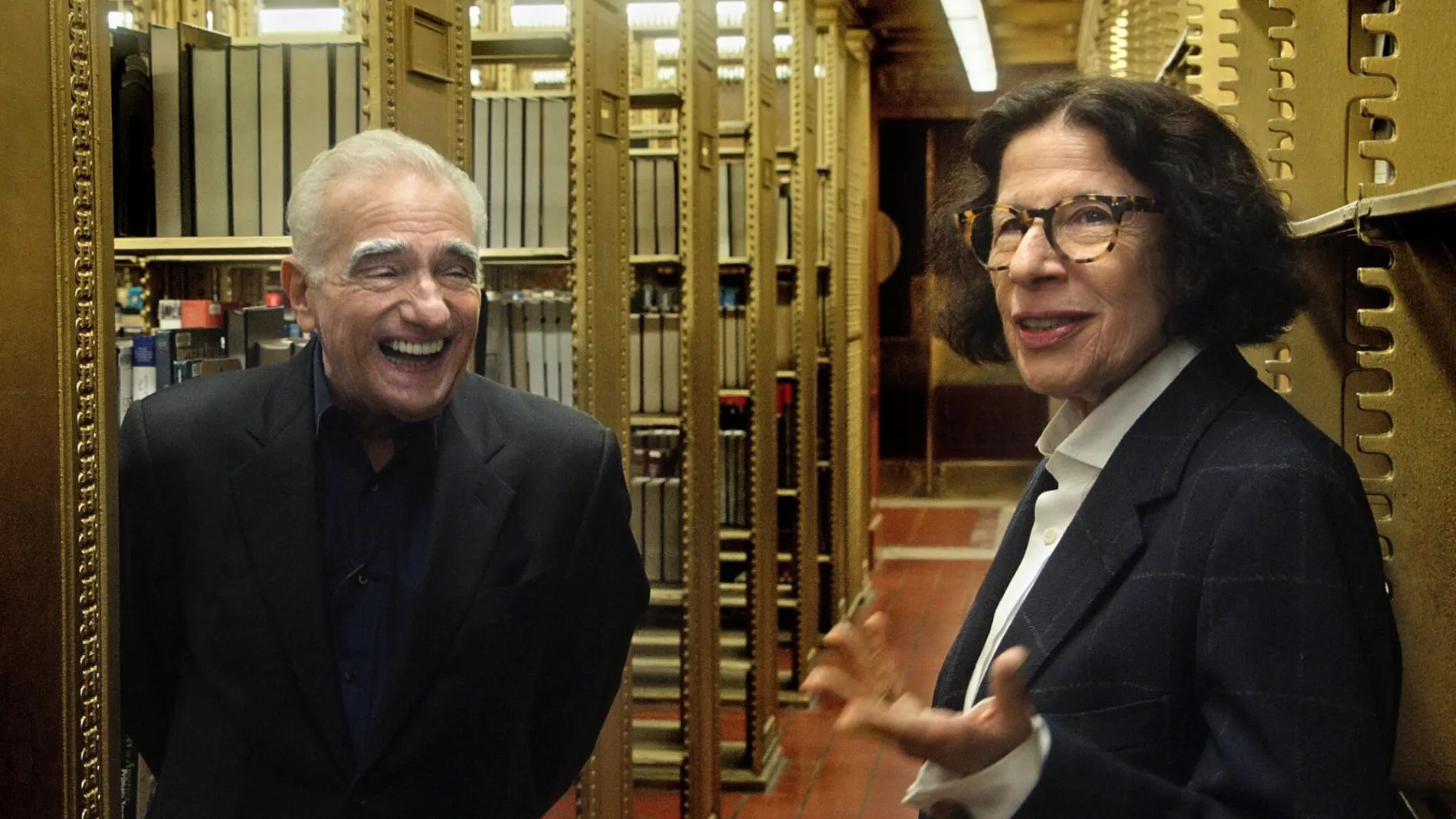 Martin Scorsese y Fran Lebowitz