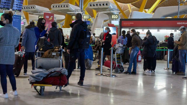 Aeropuerto Madrid-Barajas Adolfo Suárez, en Madrid