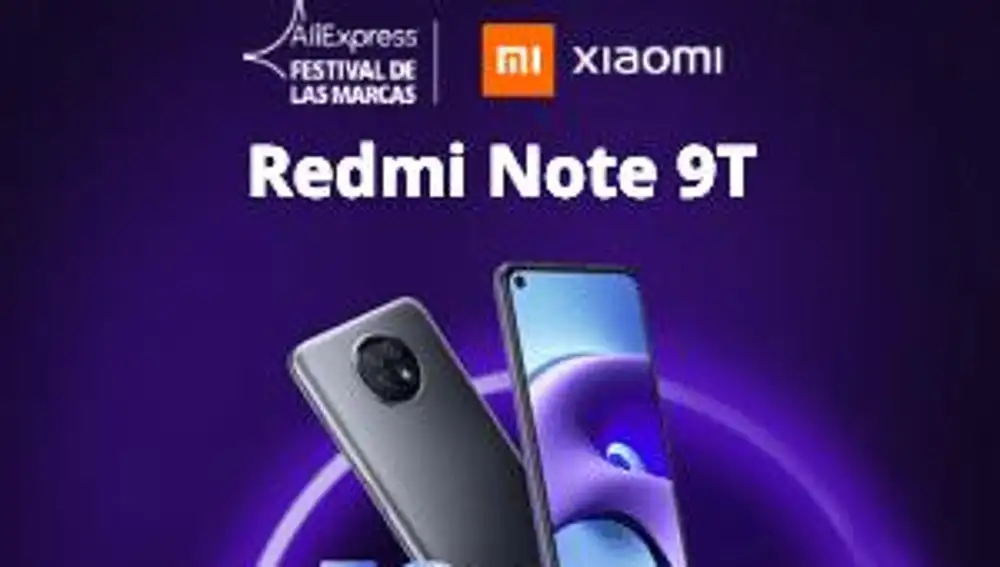 Nuevo Redmi Note 9T en oferta