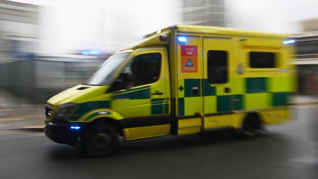 Imagen de archivo de una ambulancia