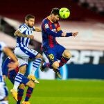 Real Sociedad y Barcelona se enfrentan en la primera semifinal de la Supercopa de España.