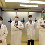 En la imagen, el equipo de investigación