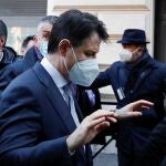 Giuseppe Conte busca apoyos para formar su tercer Gobierno en Italia