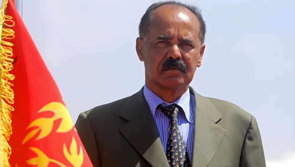 El presidente de Eritrea Isaias Afwerki