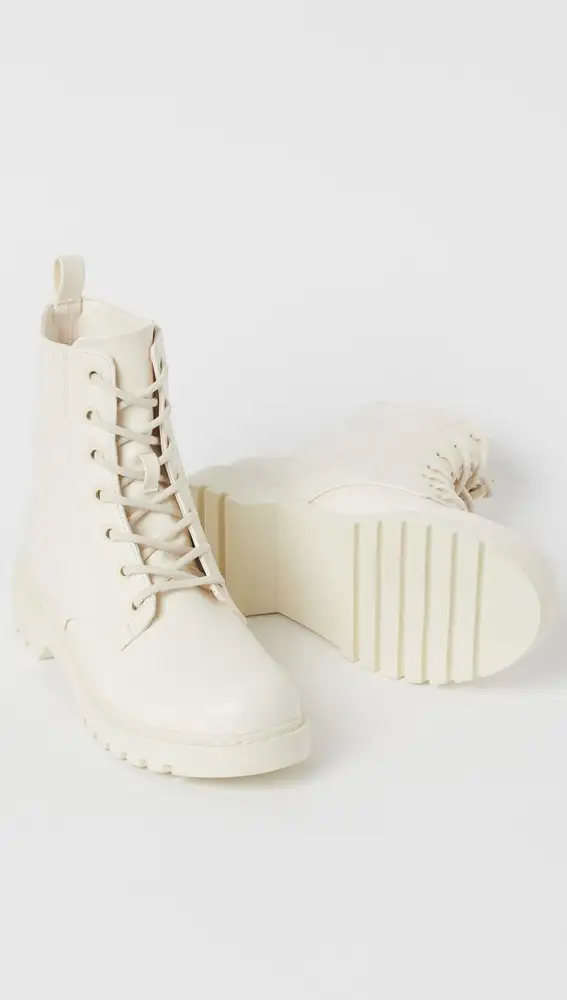 Botas blancas de H&M