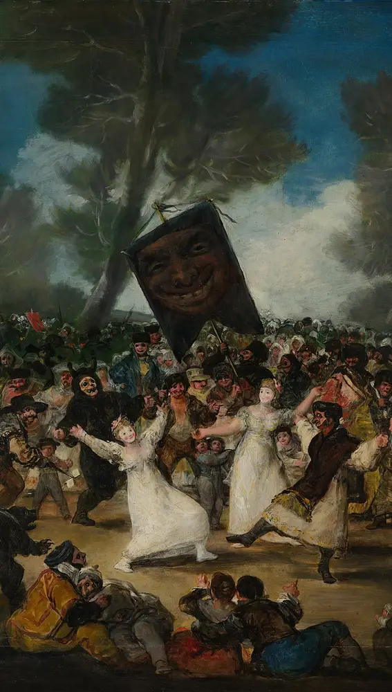 &quot;El entierro de la sardina&quot; (1812-1819), de Goya