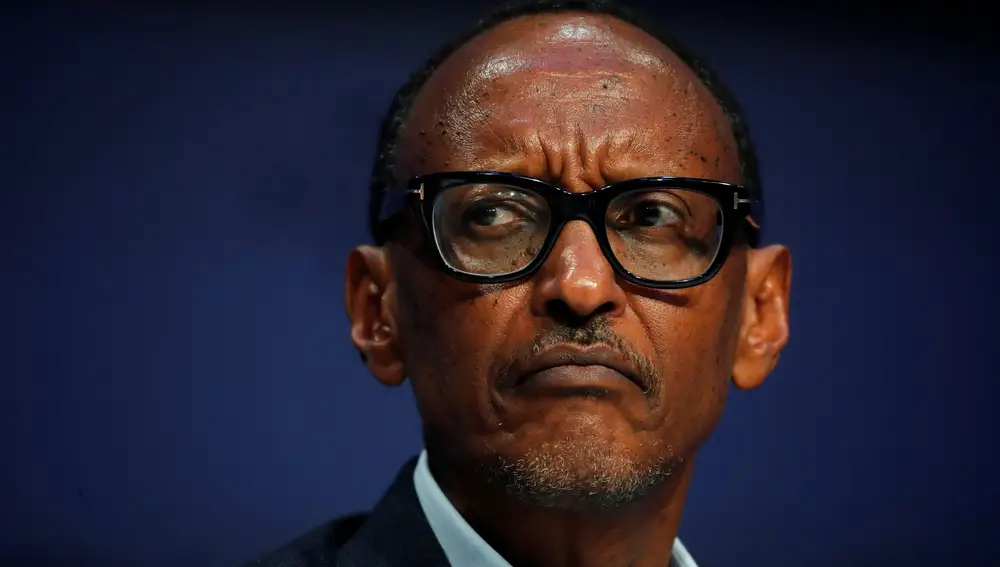 Paul Kagame lleva más de 20 años gobernando Ruanda con mano de hierro.