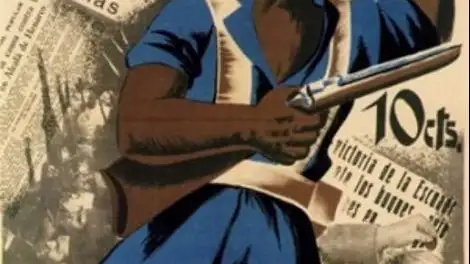 Portada de la revista &quot;El mono azul&quot;