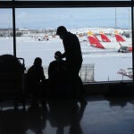 El aeropuerto de Barajas permaneció cerrado un día y medio por el temporal "Filomena"