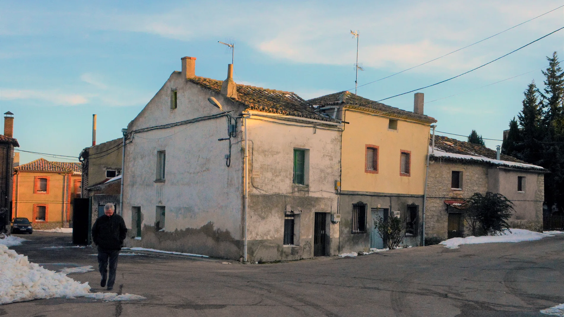 Vivienda de un pequeño pueblo de Palencia