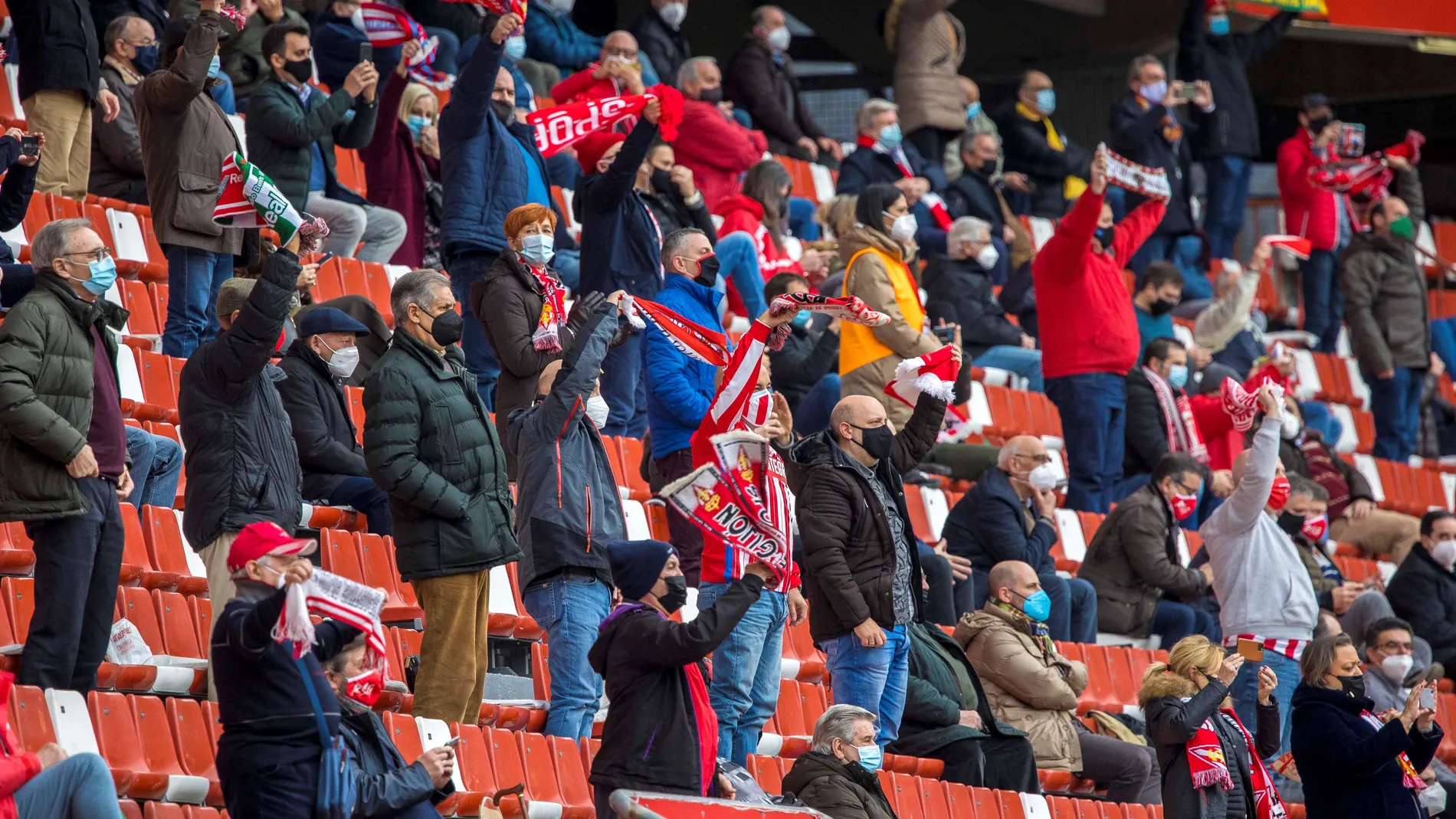 La Liga espera desplegar el plan previsto para el regreso de la afición a los estadios en abril