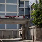 Parte de la entrada de emergencias de la Maternidad Concepción Palacios, el 16 de enero de 2021, en Caracas