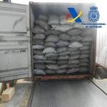 Contenedor cargado de fardos de cocaínaGC (Foto de ARCHIVO)11/11/2020