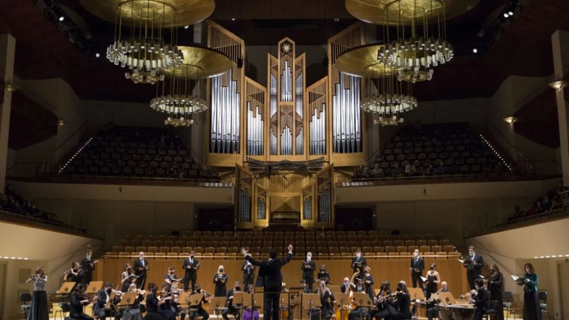 Una imagen del Auditorio Nacional de Música