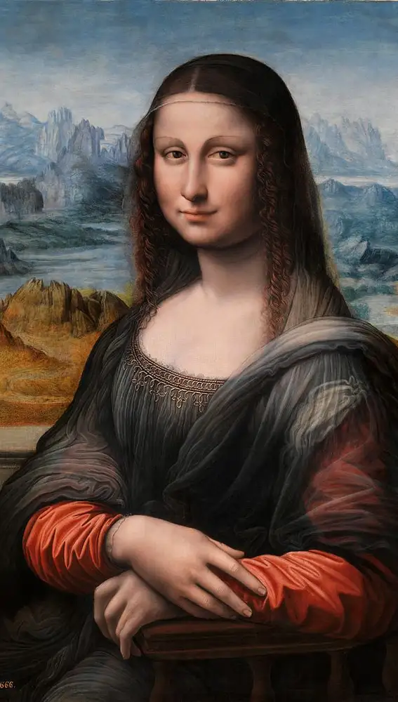 La copia de la &quot;Mona Lisa&quot; que conserva el Museo del Prado