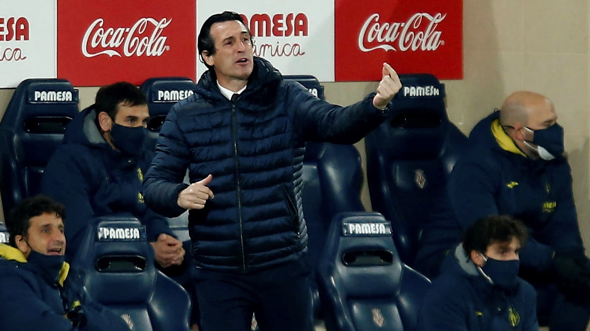 Unai Emery, técnico del Villarreal.