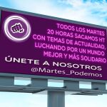Las "guerrillas" de Podemos lanzan una campaña semanal en redes para inundar Twitter de mensajes de apoyo a los morados y contra la oposición