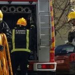 Imagen de Bomberos de Málaga en una actuación