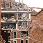 20-01-2021. © Jesús G. Feria.Explosion de un edificio de la Calle Toledo 98 por una fuga de gas.