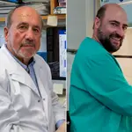 Los virólogos Mariano Esteban y Juan García Arriaza, del CNB-CSIC.
