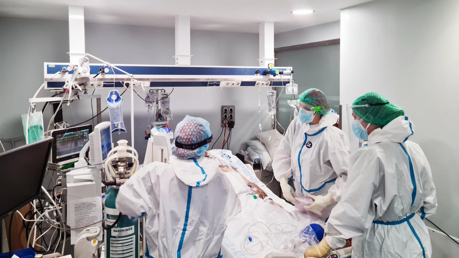 Ucis en el hospital de Salamanca