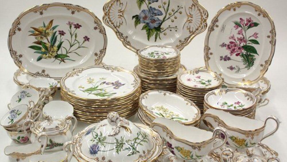 Estas 5 vajillas de porcelana de lujo son la autentica expresion del buen gusto