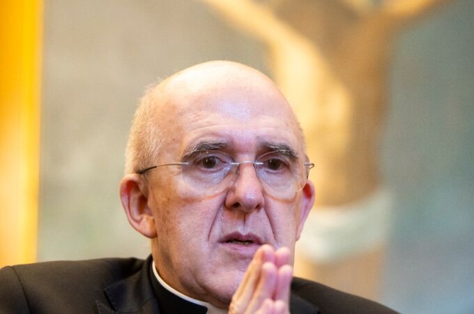 El cardenal arzobispo de Madrid, Carlos Osoro