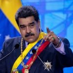 El presidente de Venezuela, Nicolás Maduro, durante un discurso en el Tribunal Supremo de Justicia en Caracas