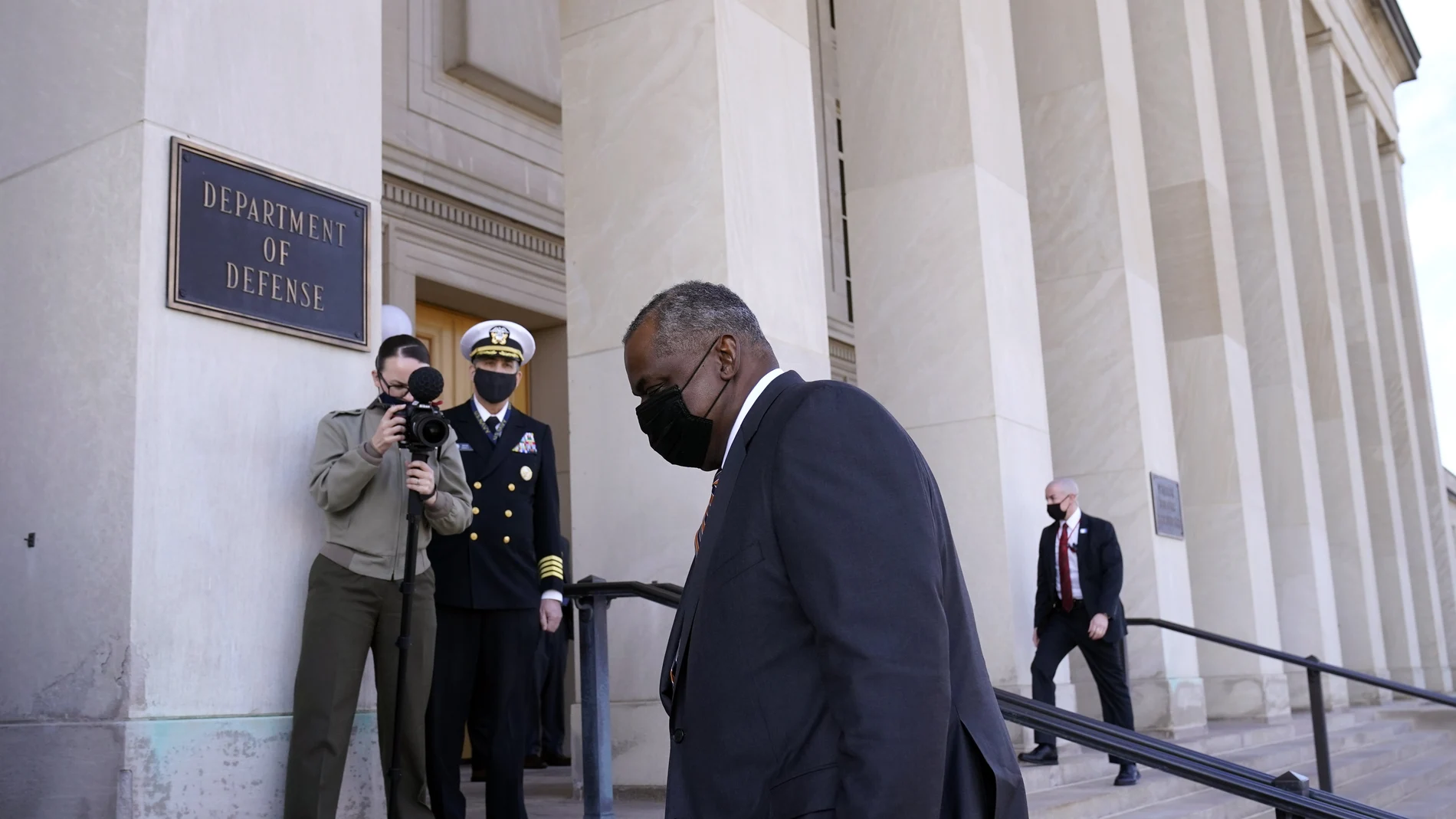 El Secretario de Defensa, Lloyd Austin