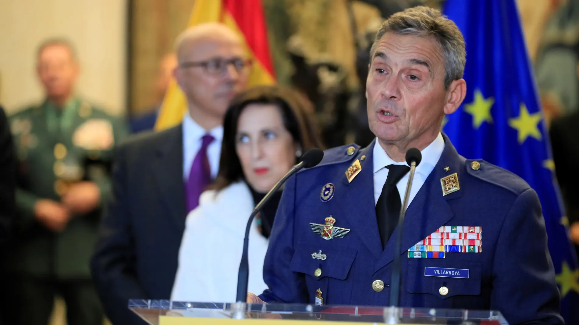 Fotografía de archivo del 17/01/2020 del jefe del Estado Mayor de la Defensa (JEMAD), general Miguel Ángel Villaroya