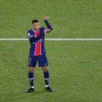 Kylian Mbappé, del PSG, no ha aclarado su futuro