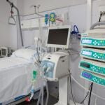 Cama en un hospital público