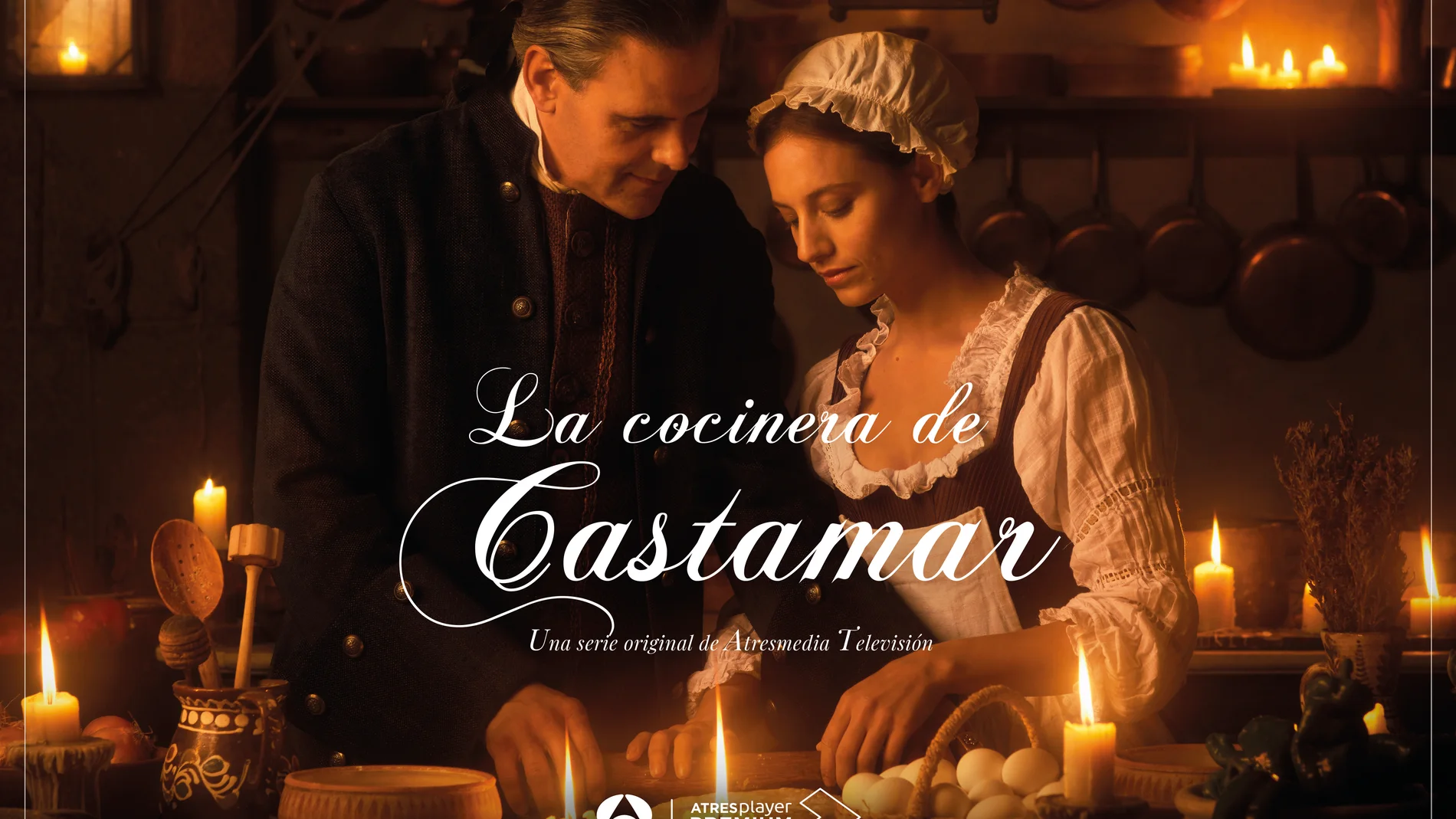 Cartel La cocinera de Castamar