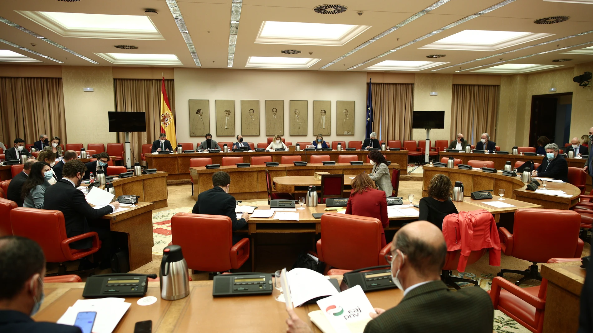La Diputación Permanente en el Congreso de los Diputados, reunida este lunes