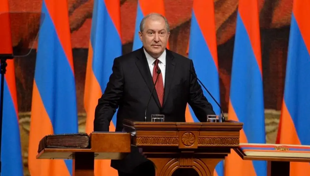 El dimitido presidente de Armenia, Armen Sarkisian