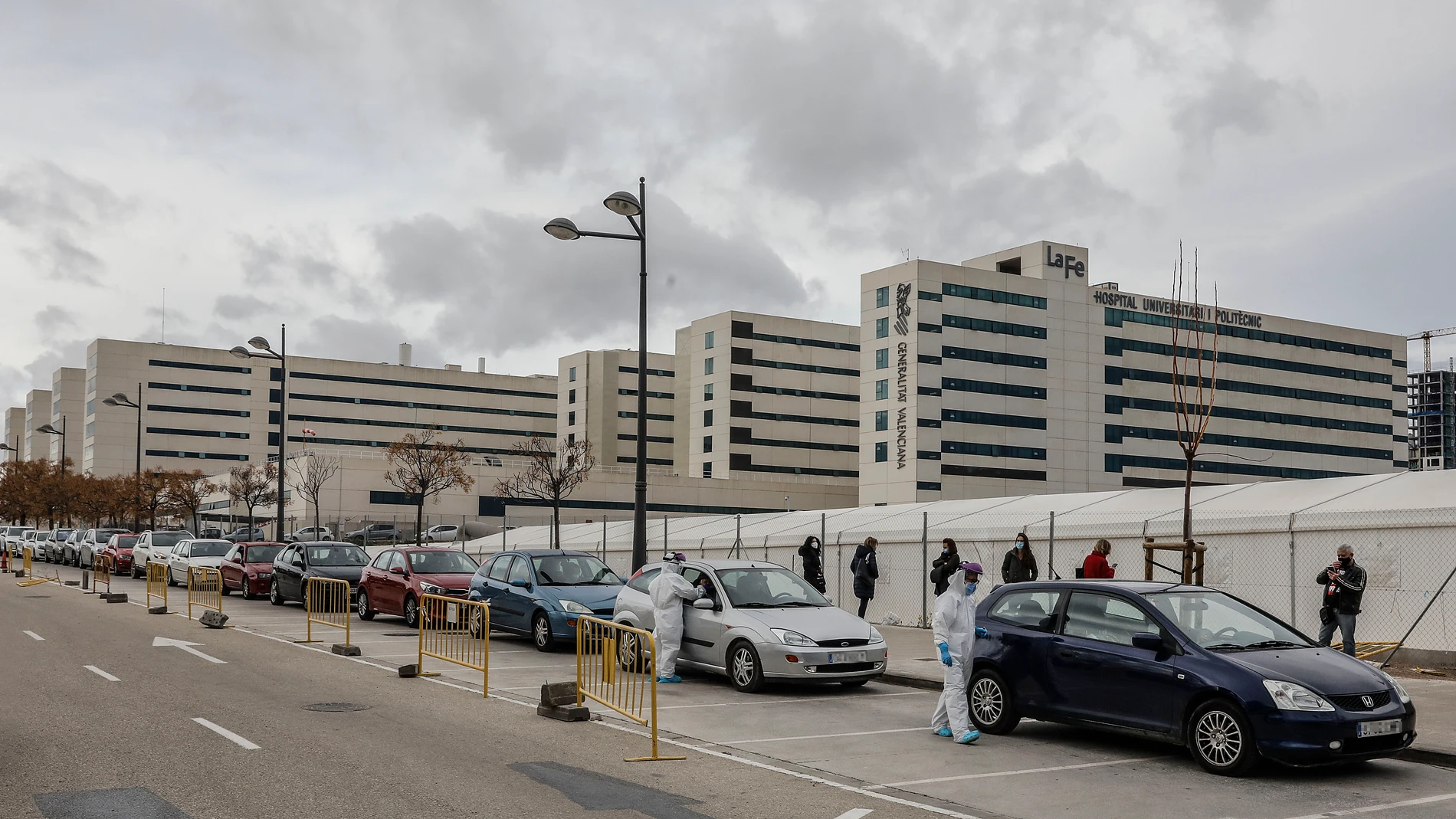 El herido ha sido trasladado al Hospital La Fe de Valencia