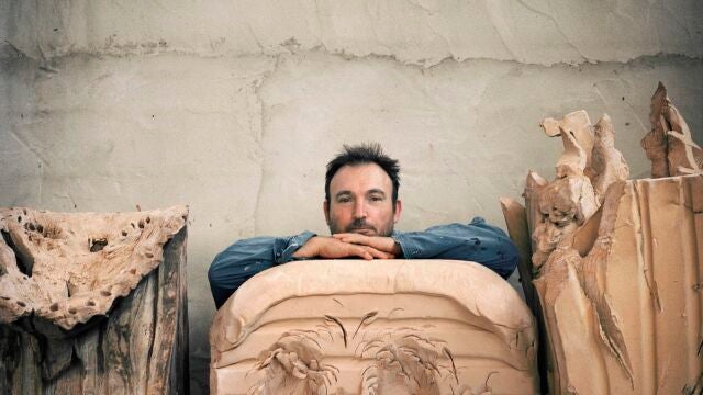 El artista Miquel Barceló, en su estudio de Vilafranca de Bonany (Mallorca)