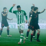 Antonio Sanabria con el Real Betis.