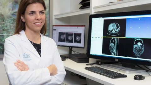 La doctora Pérez-López ha liderado el trabajo para desarrollar y validar el nuevo modelo radiómico