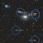 Mapa estelar del Legacy Survey Sky Browser